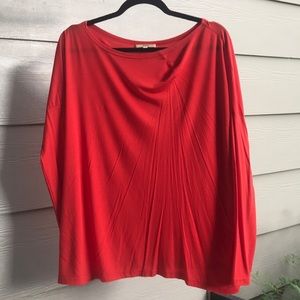 Piko longsleeve orange top size small, never worn